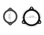 FLANGED FILTER MOUNTING KIT